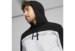 PUMA Hoodie Around The Block Hoodie Herren Weiß/Schwarz