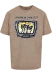 Merchcode T-Shirt Thin Lizzy Jailbreak Oversize Tee (1-tlg) Acid Washed