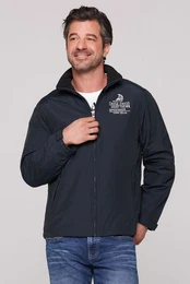 Outdoorjacke mit Gummizug im Saum