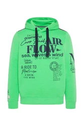 CAMP DAVID Kapuzensweatshirt Grün