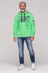 CAMP DAVID Kapuzensweatshirt Grün