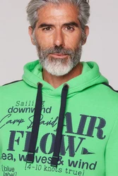 CAMP DAVID Kapuzensweatshirt Grün