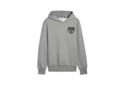 PUMA Hoodie Posterize Basketball Herren Grau/Hellgrau/Dunkelgrau/Silber