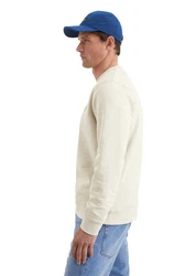 Marc O'Polo Sweatshirt Khaki/Beige/Creme/Weiß
