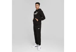 PUMA Hoodie Essentials No. 1 Logo Hoodie Schwarz/Braun