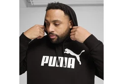 PUMA Hoodie Essentials No. 1 Logo Hoodie Schwarz/Braun