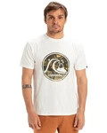 Quiksilver T-Shirt Evo Bubble Wrapped Weiß/Gold