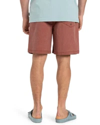 Quiksilver Bermudas Taxer Rot/Braun/Orange