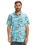 Quiksilver Funktionshemd Safe Paradise Blau