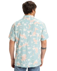 Quiksilver Funktionshemd Safe Paradise Blau/Hellblau