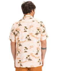Quiksilver Funktionshemd Safe Paradise Beige/Orange/Grau
