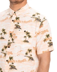 Quiksilver Funktionshemd Safe Paradise Beige/Orange/Grau