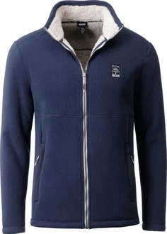 LPO Fleecejacke REECE MN Stehkragen Blau/Dunkelblau LPO Fleecejacke REECE MN Stehkragen Blau/Dunkelblau