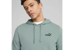 PUMA Hoodie Essentials Small No. 1 Logo Hoodie Herren Grün/Hellgrün