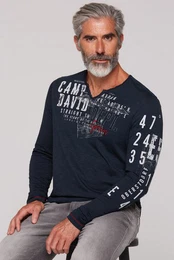 Langarmshirt aus Baumwolle