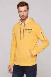 CAMP DAVID Kapuzensweatshirt Gelb