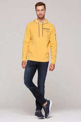 CAMP DAVID Kapuzensweatshirt Gelb