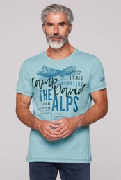 Rundhalsshirt aus Baumwolle