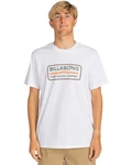 Billabong T-Shirt Trademark Weiß/Khaki/Creme/Beige