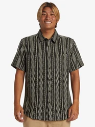 Quiksilver Kurzarmhemd Vibrations Schwarz