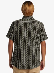 Quiksilver Kurzarmhemd Vibrations Schwarz