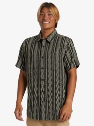 Quiksilver Kurzarmhemd Vibrations Schwarz