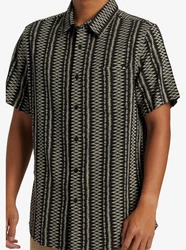 Quiksilver Kurzarmhemd Vibrations Schwarz