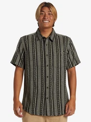 Quiksilver Kurzarmhemd Vibrations Schwarz