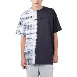 T-Shirt Script Logo Bleach Effect Tee