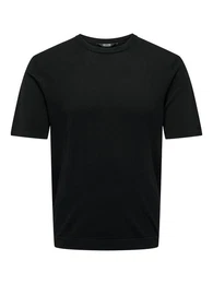 Strickpullover Basic T-Shirt Wyler - Regular Fit