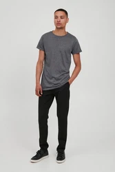 !Solid Chinohose Business Chino Hose Slim Fit TOFrederic Schwarz/Braun/Grün