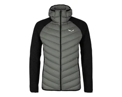 Salewa Funktionsjacke Fanes Sarner Down Hybrid Herren Jacke Dunkelgrau/Grau/Dunkelgrün