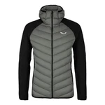 Salewa Funktionsjacke Fanes Sarner Down Hybrid Herren Jacke Dunkelgrau/Grau/Dunkelgrün