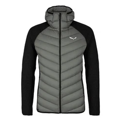 Salewa Funktionsjacke Fanes Sarner Down Hybrid Herren Jacke Dunkelgrau/Grau/Dunkelgrün
