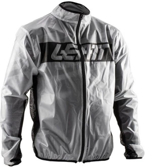 Leatt Jacke Race Cover Motocross Regenjacke Grau/Hellgrau/Weiß/Dunkelgrau