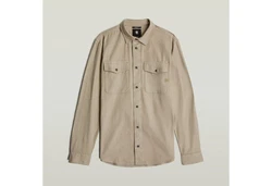 G-STAR Langarmhemd Oversize-Shirt Overshirt Slim Fit Marine