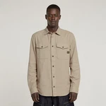 G-STAR Langarmhemd Oversize-Shirt Overshirt Slim Fit Marine