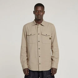 G-STAR Langarmhemd Oversize-Shirt Overshirt Slim Fit Marine