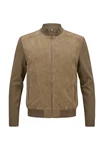 Milestone Lederjacke MSTristan Braun/Khaki/Beige/Grau