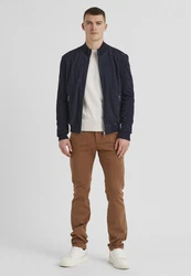 Milestone Lederjacke MSTristan Dunkelblau