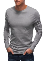 Edoti Herren Longsleeve Basic Grau/Dunkelgrau/Hellgrau