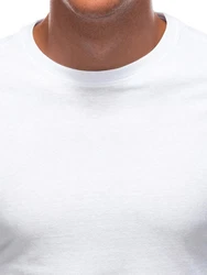 Edoti Herren Longsleeve Basic Weiß/Creme