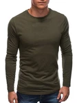 Edoti Herren T-shirt Basic Dunkelgrün/Khaki