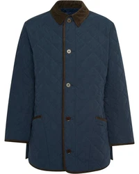 Barbour Steppjacke Edale Hellblau/Dunkelblau