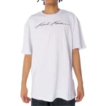 Karl Kani T-Shirt Autograph Heavy Weiß/Grau/Lila/Hellblau
