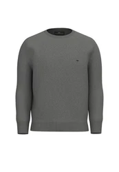 FYNCH-HATTON Strickpullover Dunkelgrau/Grau/Hellgrau