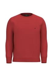 FYNCH-HATTON Strickpullover Rot/Dunkelrot