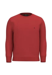 FYNCH-HATTON Strickpullover Rot/Dunkelrot