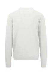 FYNCH-HATTON Pullover Grau/Weiß/Creme/Khaki