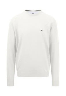 FYNCH-HATTON Pullover Grau/Weiß/Creme/Khaki FYNCH-HATTON Pullover Grau/Weiß/Creme/Khaki